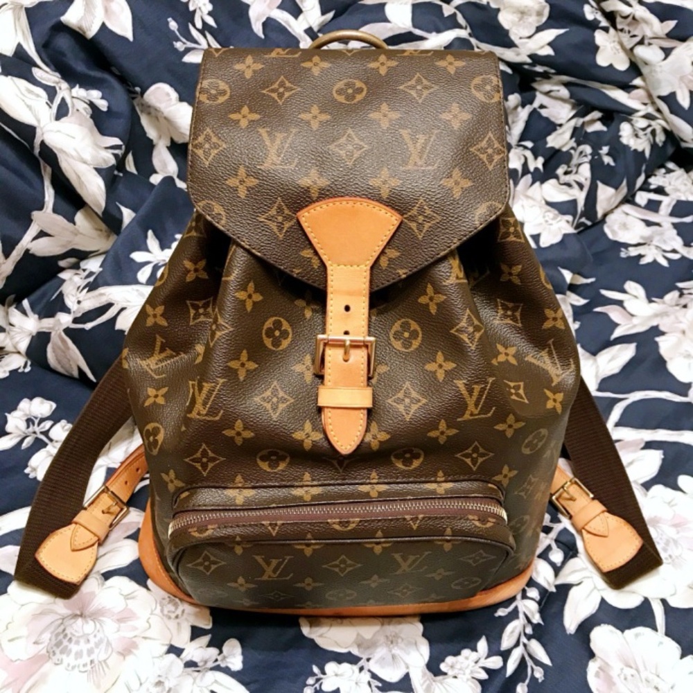 Louis Vuitton Montsouris GM Monogram Backpack Bag